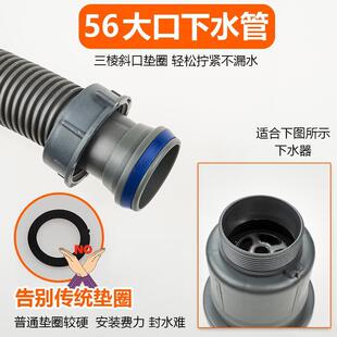 油水分离器出水管排水管连接管隔油池配件软管排水管专用45mm50mm