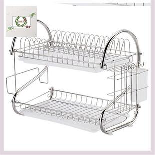 台面盘碟架置物架子滤水餐具架沥水架溧水厨房碗架家用饭碗