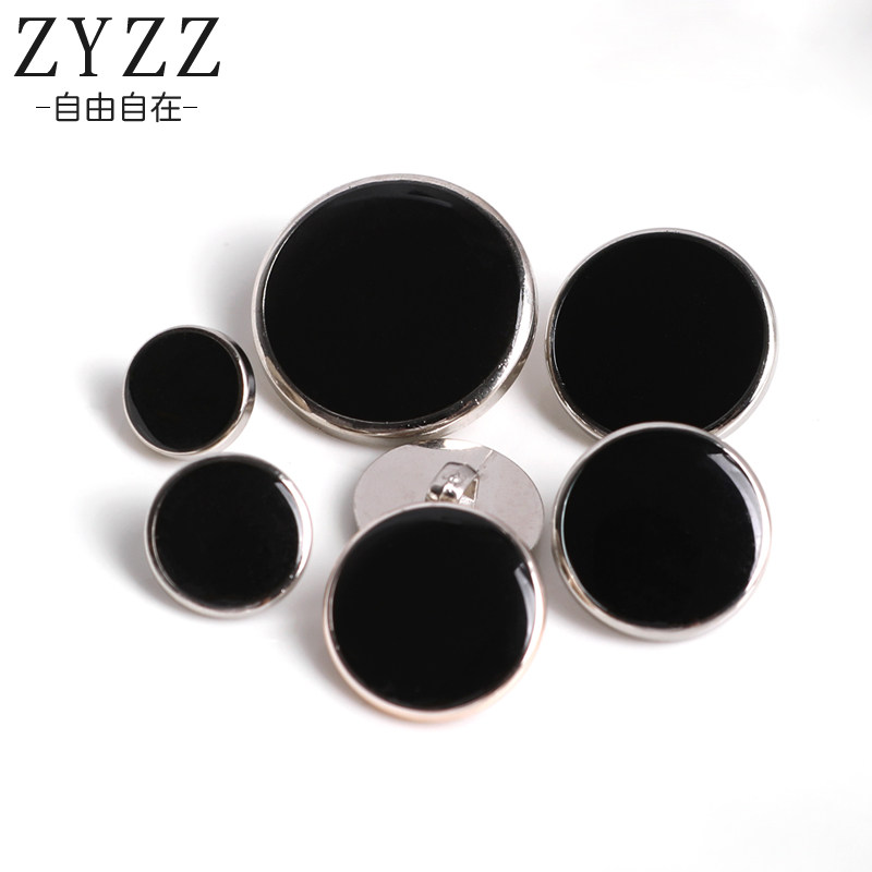 塑料点胶纽扣亮光毛呢大衣风衣扣圆形精致西服扣子西裤纽扣扣子