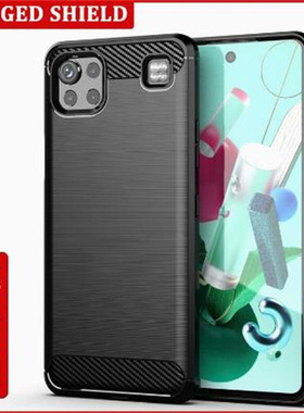 适用LG K92 5G|LM-K920AM碳纤维拉丝软硅胶防摔商务手机壳保护套