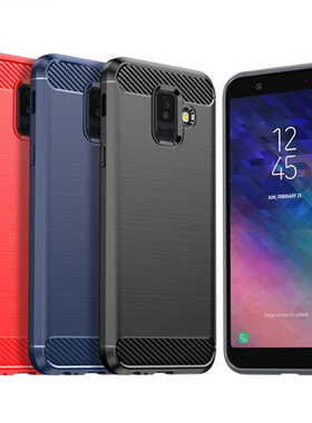 三星2018版A6|SM-A600F/N/G/M/DS拉丝软硅胶防摔全包手机壳保护套