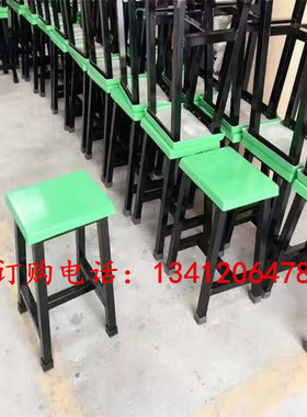 悬挂凳式餐桌圆凳子超市门口座椅夜宵店桌椅工厂食堂桌子便宜实用