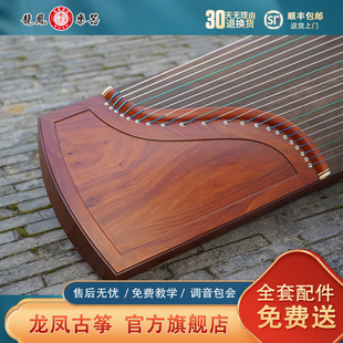龙凤古筝YS 素韵儿童成人初学教学专业演奏入门扬州古筝琴 555红装
