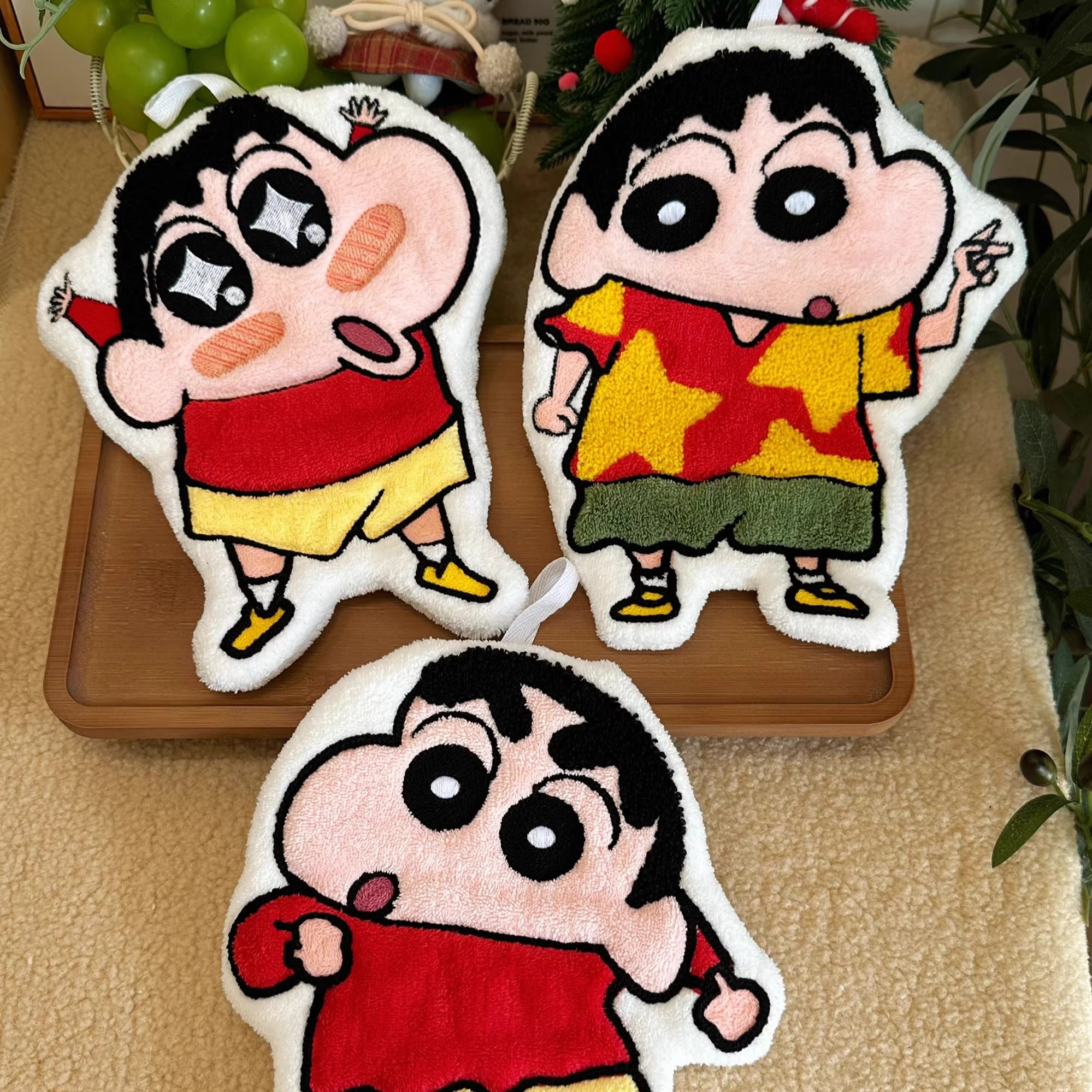 福利款蜡笔小新厨房擦手巾挂式卡通可爱珊瑚绒吸水速干抹布加厚,家庭/个人清洁工具,厨房擦手巾,淘宝优惠券,粉丝福利购,淘宝优惠卷