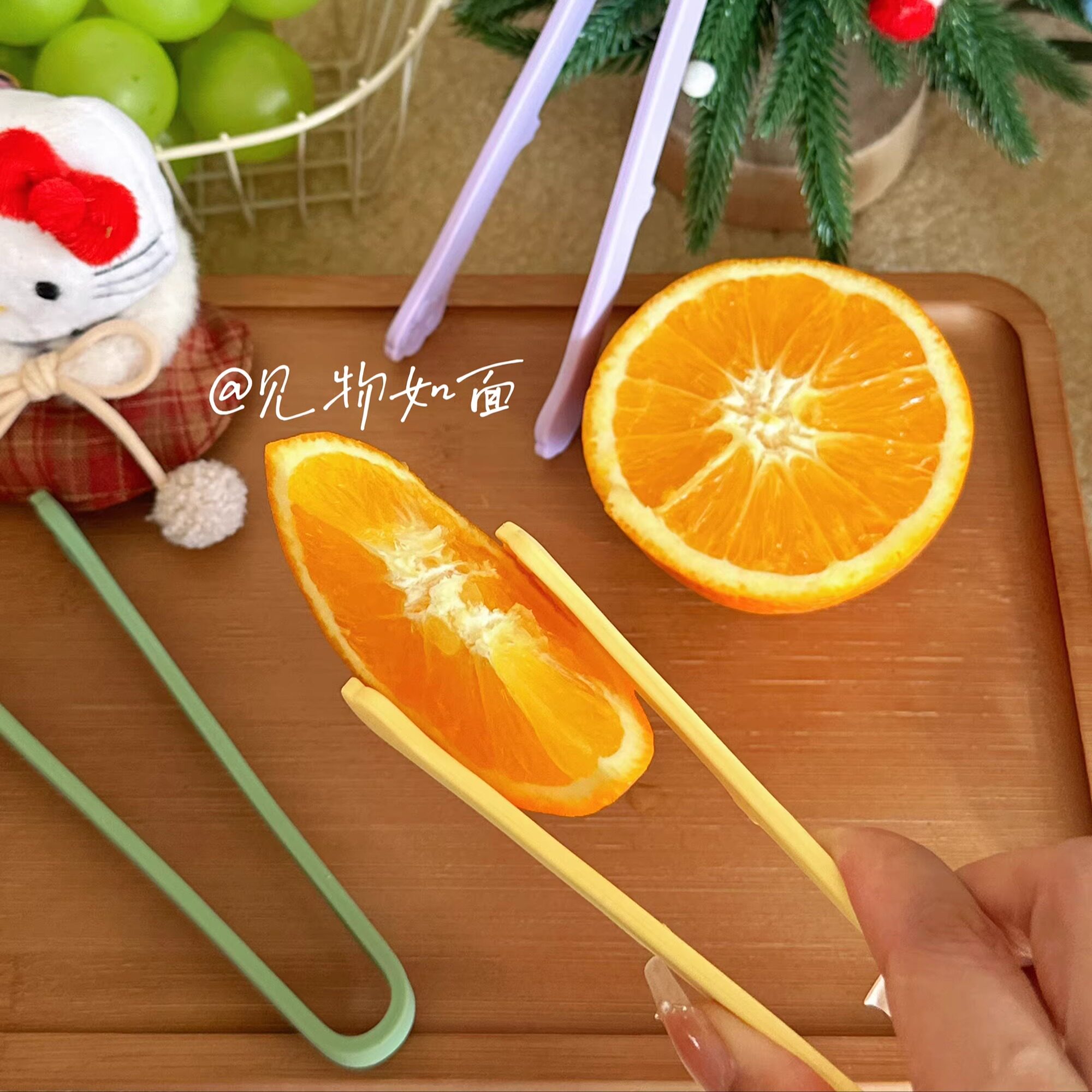 可爱硅胶猫爪薯片夹不脏手图片