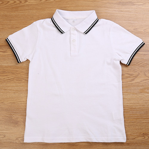 儿童校服短袖T恤POLO衫男童女童