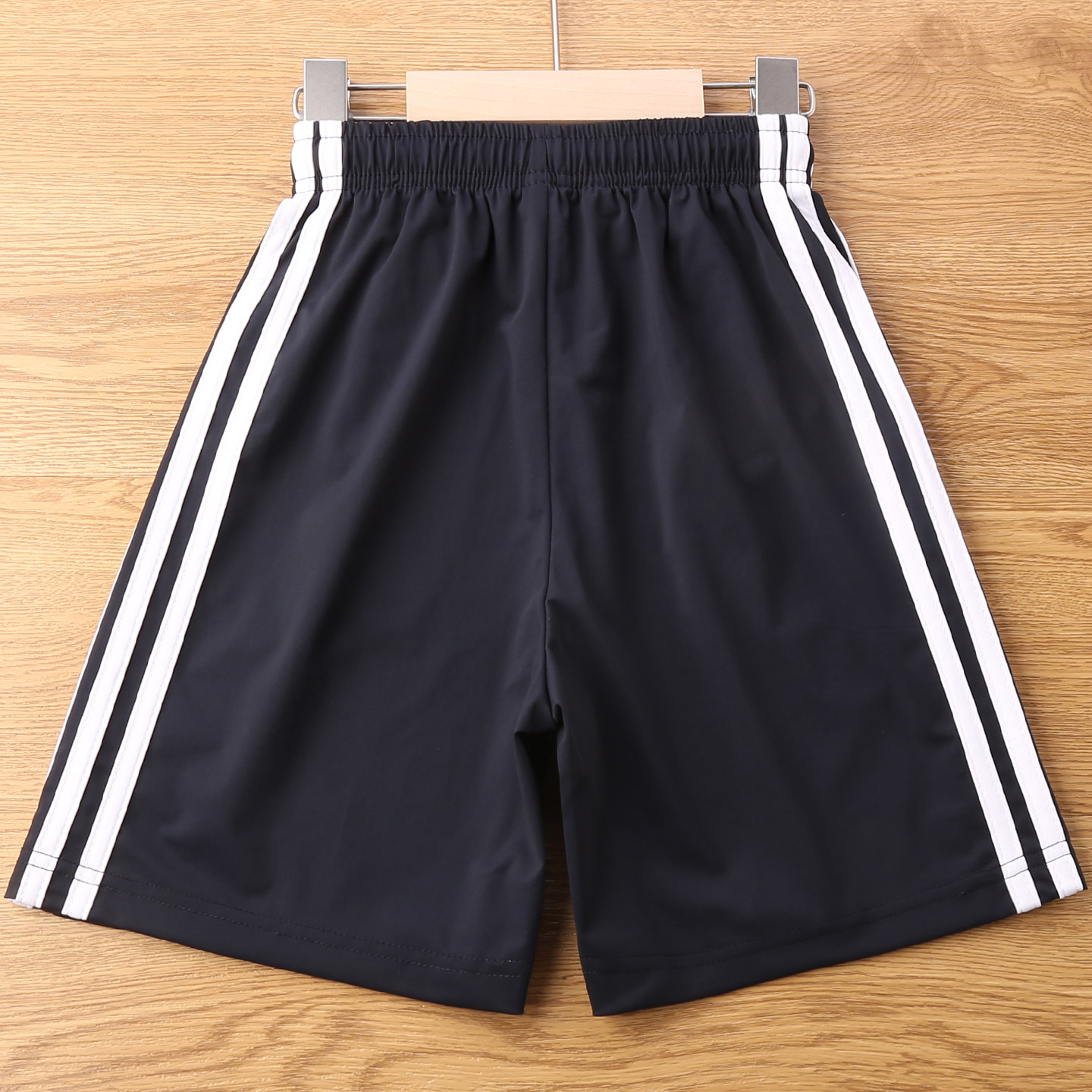 儿童薄款短裤夏装高中小学生校服裤藏青色冰丝运动中裤男速干运动