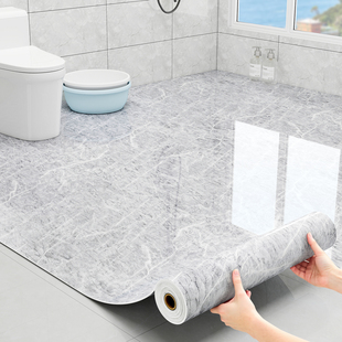 卫生间防水地贴浴室地面防滑耐磨翻新改造自粘贴纸厕所地板瓷砖贴