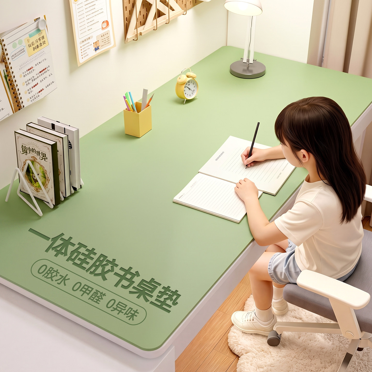 护眼书桌垫学生儿童学习专用防滑硅胶垫防水可擦洗课桌写字台桌垫
