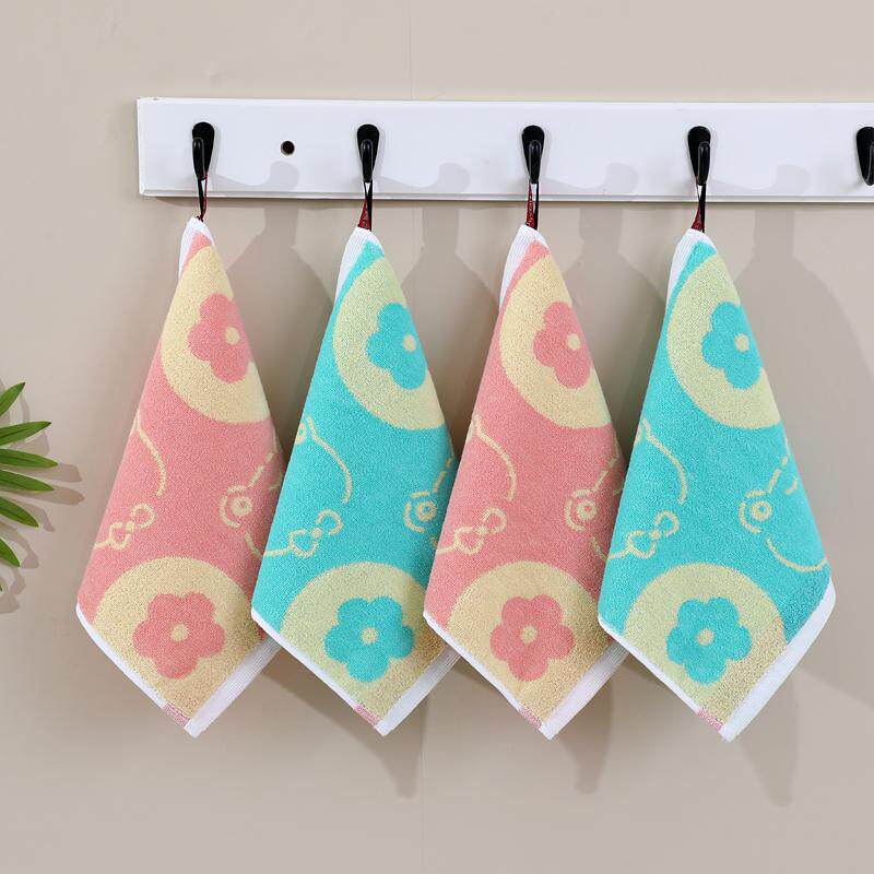 纯棉毛巾可爱儿童洗脸洗澡家用童巾全棉女士洗脸巾幼儿园方巾批发