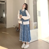 新款出货中小清新超好看套装衬衫三件套C189-2605-P195-K318，女装套装/套裙，2C189