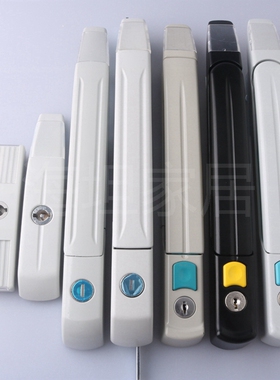 MS7035威图锁平面锁MS867活动铁皮机箱柜锁MS868工业仪表控制柜锁