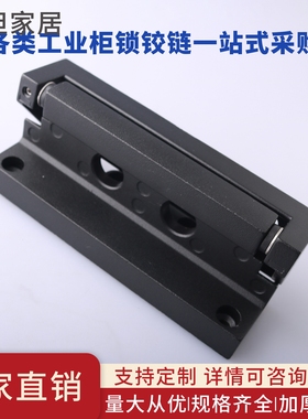 DB002-1光伏储能柜合页 新兴能源箱柜锌合金铰链 工业柜耐用门铰