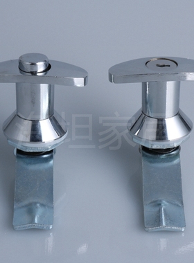 MS302-1-2锁 T型把手锁电柜箱锁 MS305把手锁配电柜锁工业柜锁