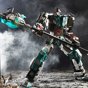 NBK变形软弹枪玩具金刚巴雷特KSR01狙击枪审判者裁决者机器人模型