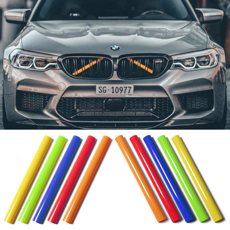 宝马鼻毛改色新3系5系12467系X1X2X3X4X5改装 中网横杠外观装饰条