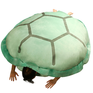 乌龟壳玩偶可穿衣服大号抱枕睡觉女生人穿戴公仔小号儿童毛绒玩具