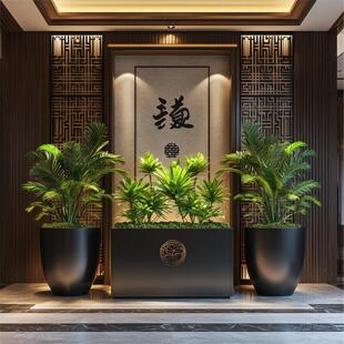 户外不锈钢花箱坐凳组合售楼部花坛市政园林定制种植箱室内花箱