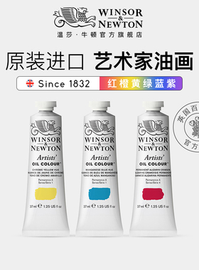 温莎牛顿winsornewton法国进口艺术家油画颜料37ml 200ml管支