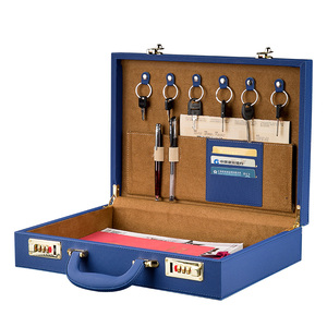 朗捷 商务楼盘交房钥匙礼品盒 皮质交房箱房产交房箱礼品定制logo