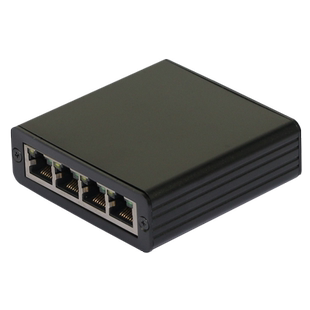 GRIS 4口千兆网卡USB3.0台式机笔记本平板以太网适配器有线光纤RTL8153B黑群晖汇聚网络唤醒ESXI软路由免驱动