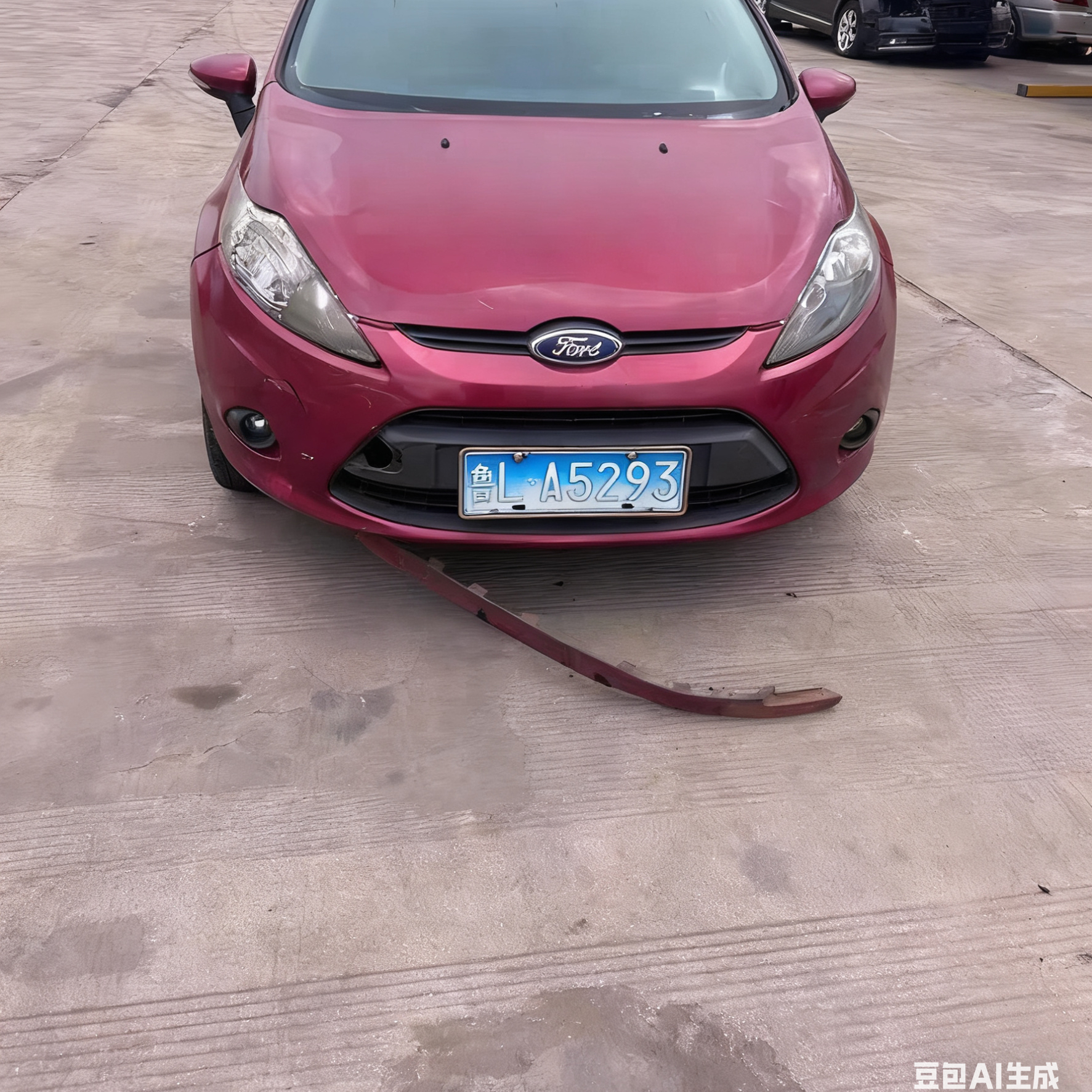 福特嘉年华拆车件前嘴机盖铰链叶子板车门尾灯中控显示屏原装纯拆