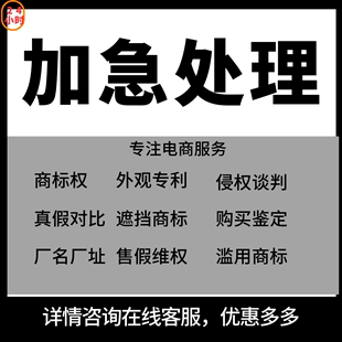 电商知识产权侵权商标权著作权外观专利侵权维权线上服务