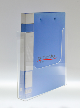 挂墙亚克力文件架收纳盒有机玻璃挂壁式资料展示架EX-10L