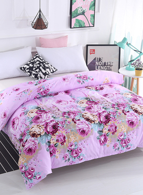 斜纹被套单件磨毛加厚单人双人大套被1.5米1.8m2米学生宿舍用被罩