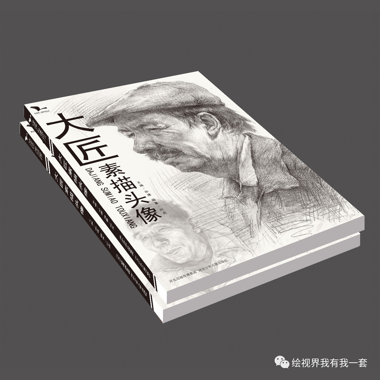 大匠素描头像我有我一套系列叶虎著素描结构头像基础入门教程到位素描头像五官素描头像半身像范本联考美术绘画书