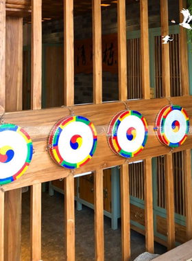 包邮鼓朝鲜民俗米饭店用餐厅装饰