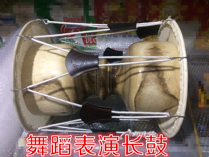 朝鲜舞蹈鼓民俗长鼓表演用鼓摆餐厅装饰鼓高丽舞