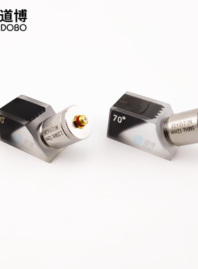 美标可拆式斜探头超声波探伤仪检测2.25 5MHzΦ12 45° 60° 70°