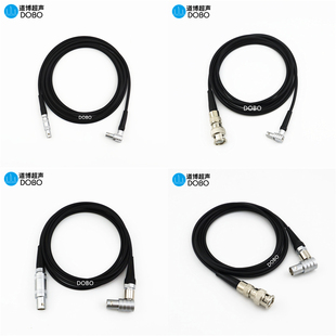 超声波探伤仪探头线C5-C5 Q9-C5 C9-C5 C9-C9 直角弯头TOFD数据线