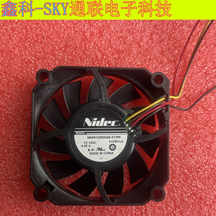 57Z99 DC12V 0.05A 原装 1.5cm M60R12MS5AB PWM4线风扇 Nidec
