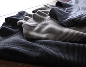 日系复古半高领细条纹打底衫 女长袖 纯棉T恤内搭修身 亲肤柔软 大码