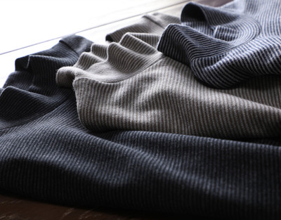 亲肤柔软高领纯棉日系长袖