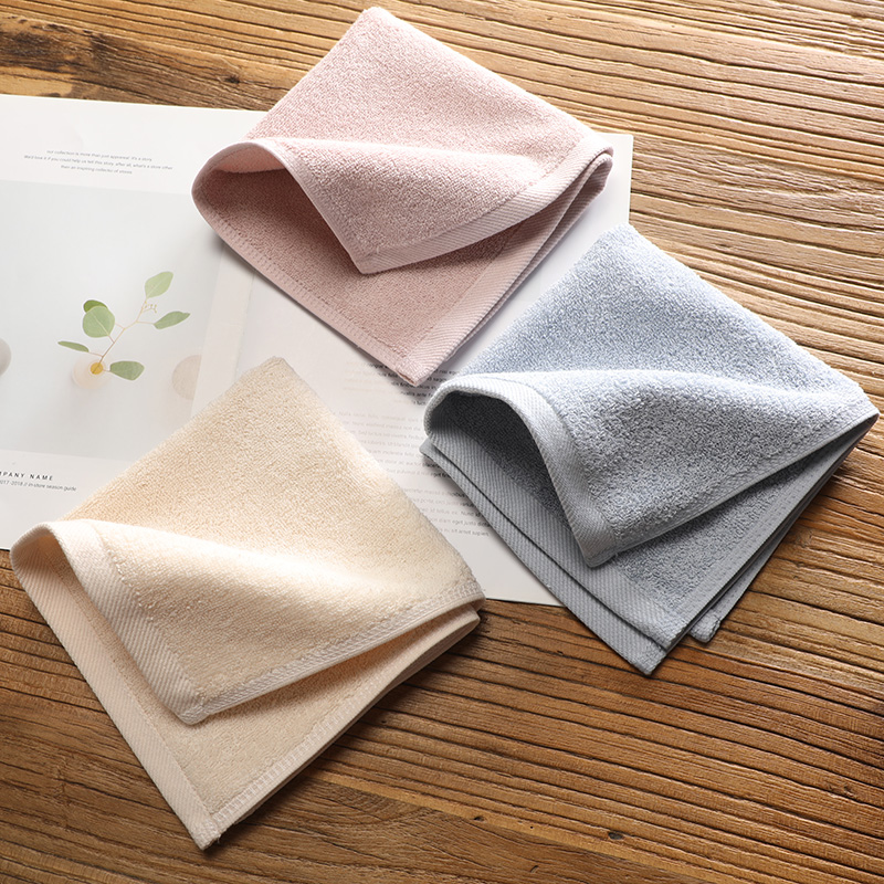 汉麻小毛巾女士棉麻洗脸方巾夏