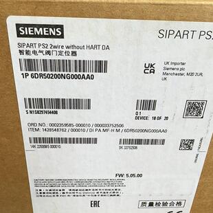 议价SIPART PS2 6DR50200NG000AA0 智能电气阀门定位器维修