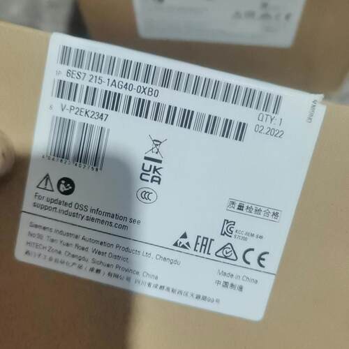 议价6ES7 215-1AG40-0XB0 PLC模块 工业自动化可编程控制器维修