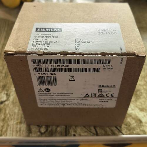 议价6ES7 211-1BE40-0XB0 CPU模块 中央处理器模组 S7-1200维修