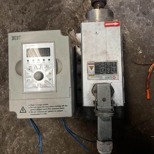 议价GDZ80X73-2.2 风冷主轴贝士德2.2kw变频器套装维修