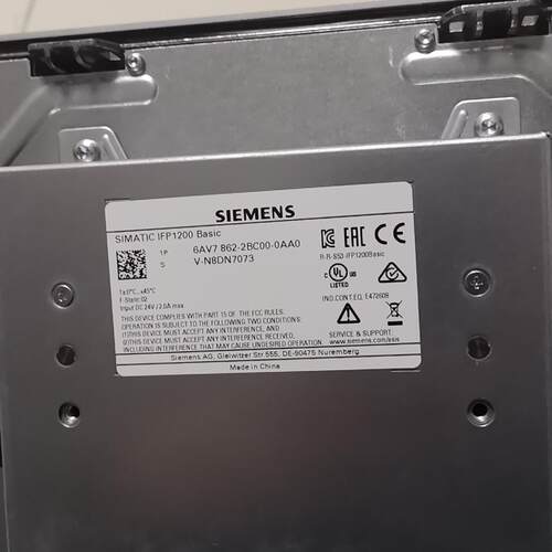 议价6AV7862-2BC00-0AA0 SIMATIC IFP1200 Basic 工控操作屏维修