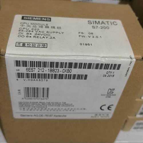 议价6ES7 212-1BB23-0XB0 CPU模块 中央处理器模组 S7-200维修