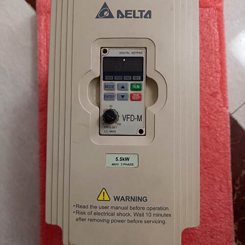 议价VFD055M43A 台达变频器 5.5KW 460V三相VFD-M维修