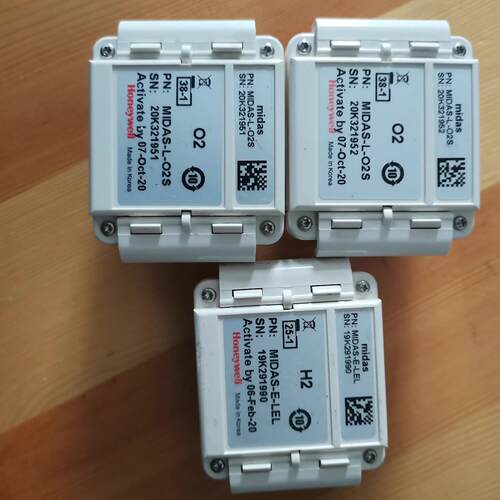 议价Honeywell MIDAS-L-O2S MIDAS-E-LEL 氧氢气体探测探头维修