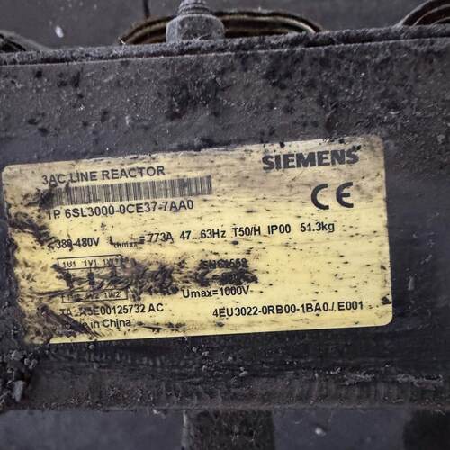 议价6SL3000-0CE37-7AA0 电抗器 3AC线路 380-480V工控配件维修