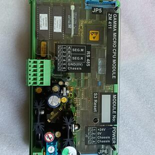 议价ZM411 GAMMA CPU工控模块RS485工业控制板维修