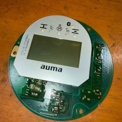 议价SA07.6-F10 AC01.2 T7VEBMU 奥玛AUMA电动执行器显示板维修
