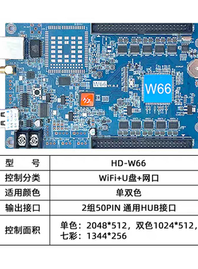 特价处理灰度单双色控制卡HD-W04/E64/E63/W62/E62/WIFI控制卡